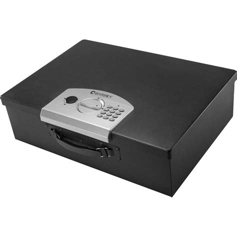 metal lock box safe|portable lock boxes for home.